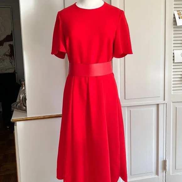 open lace back dress Salvatore Ferragamo Women's 'Lana' Gancini Loafer Dress Shoes Red  Year  Zero LA